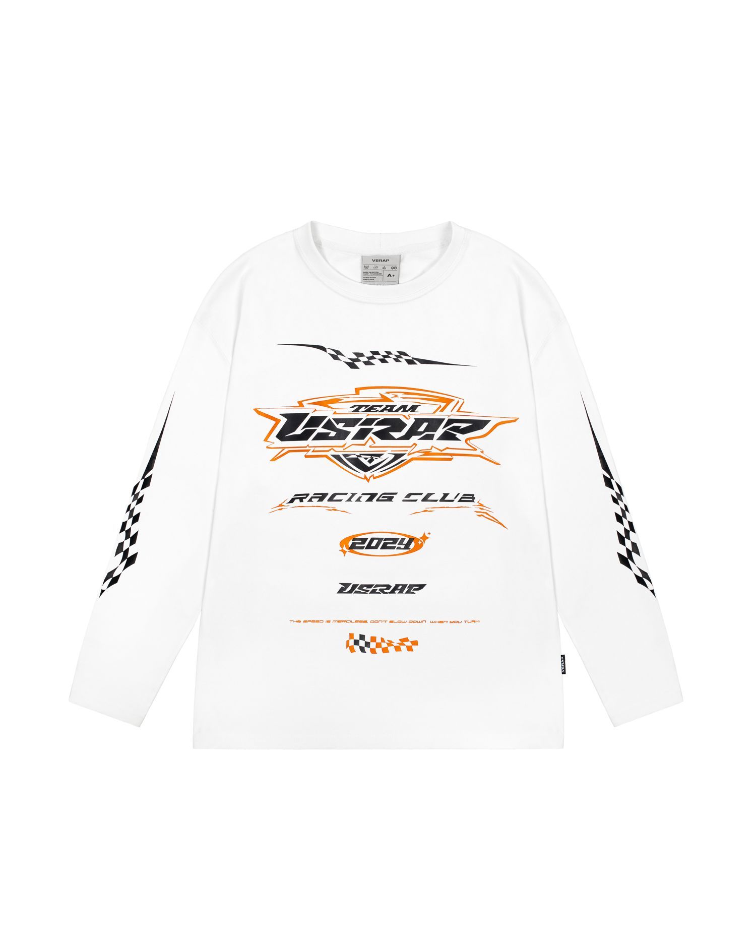 Лонгслив "VRC v.1" white Лонгслив "VRC v.1" white