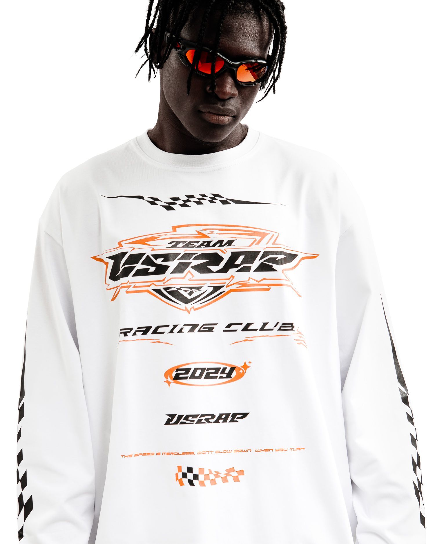 Лонгслив "VRC v.1" white Лонгслив "VRC v.1" white