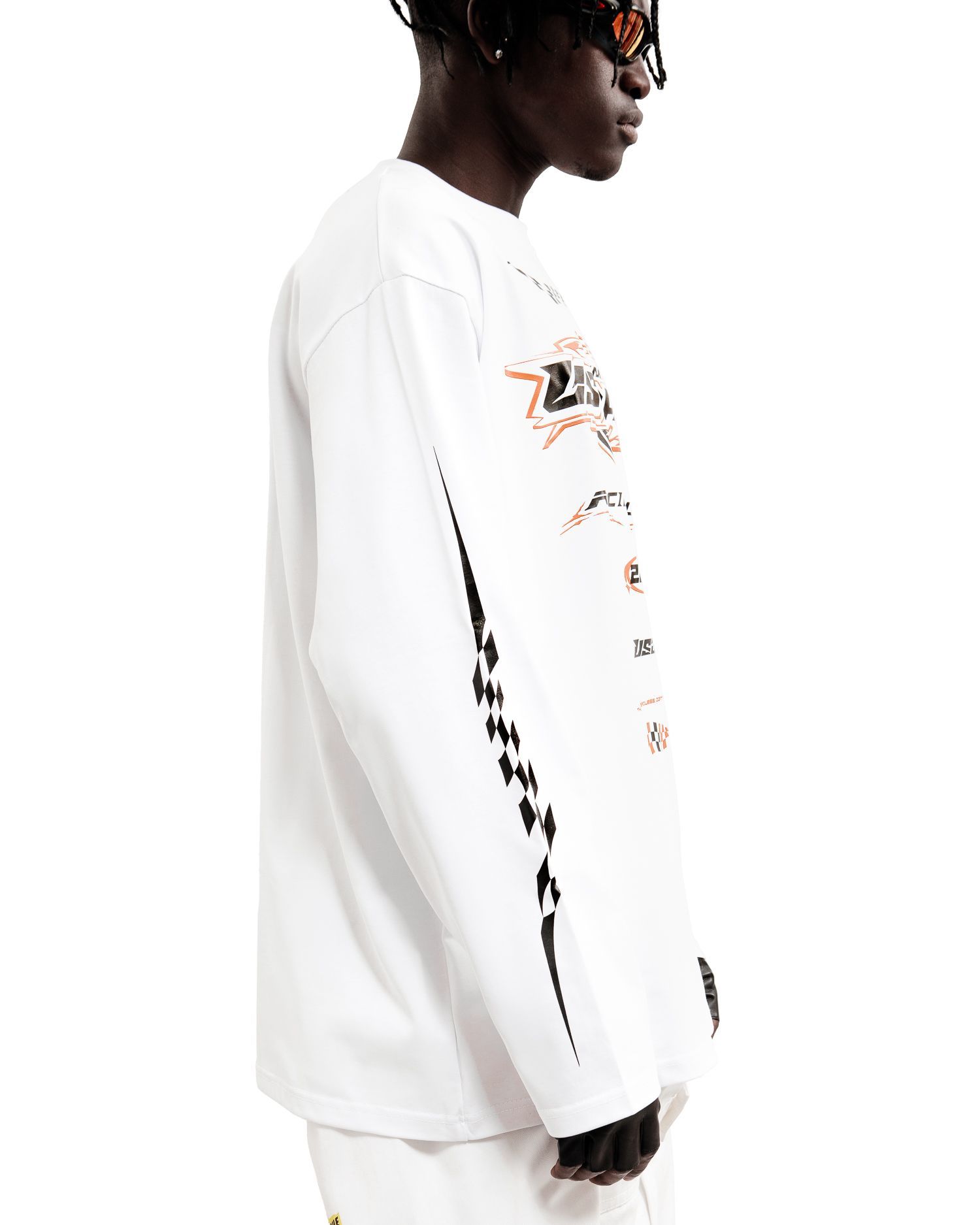 Лонгслив "VRC v.1" white Лонгслив "VRC v.1" white