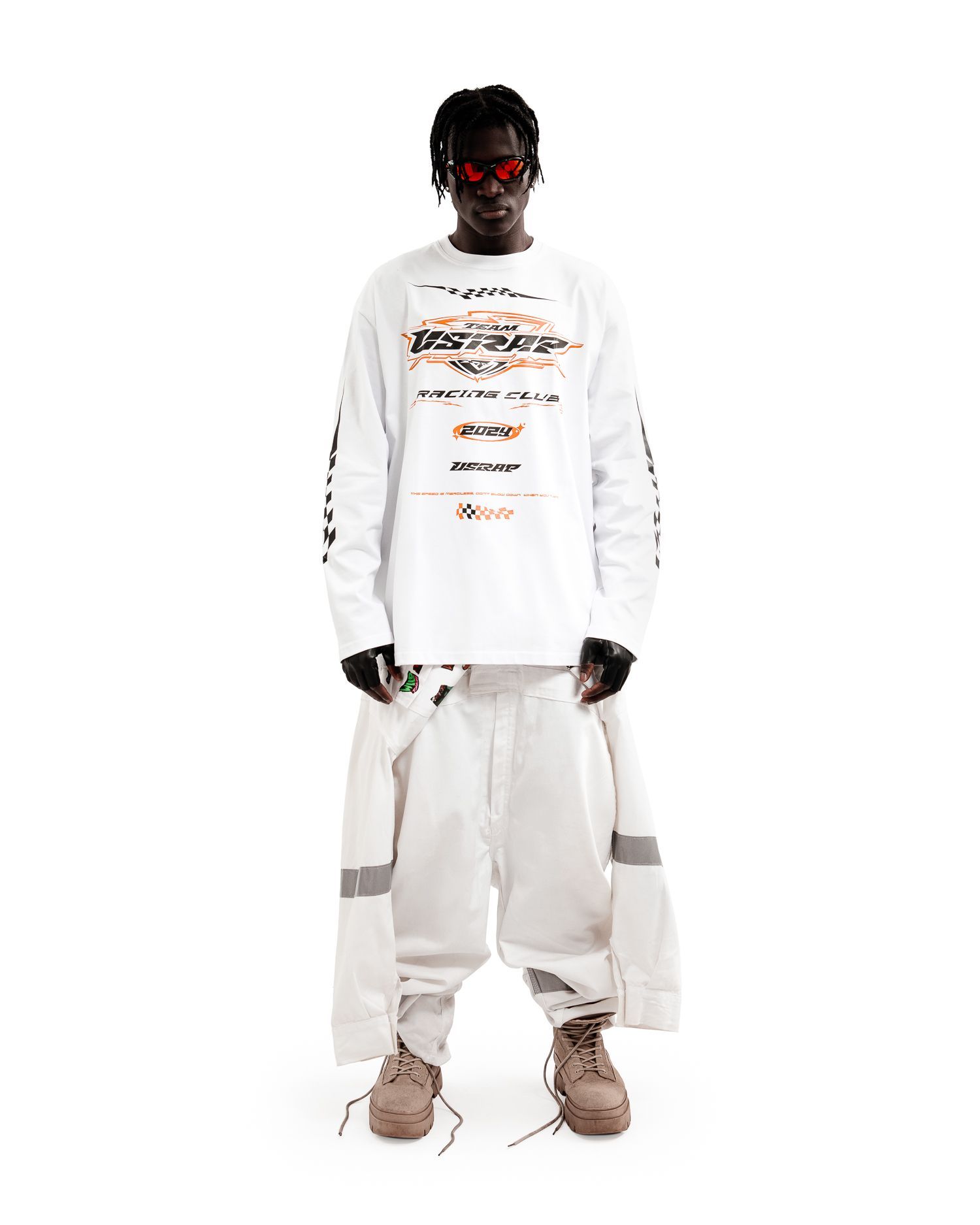 Лонгслив "VRC v.1" white Лонгслив "VRC v.1" white