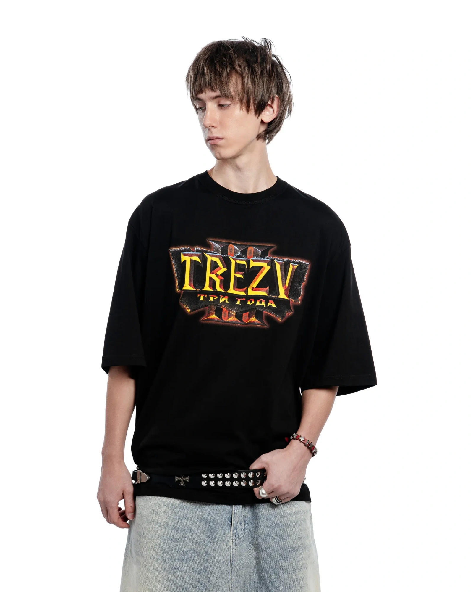 Футболка TREZV REFORGED black  Футболка TREZV REFORGED black