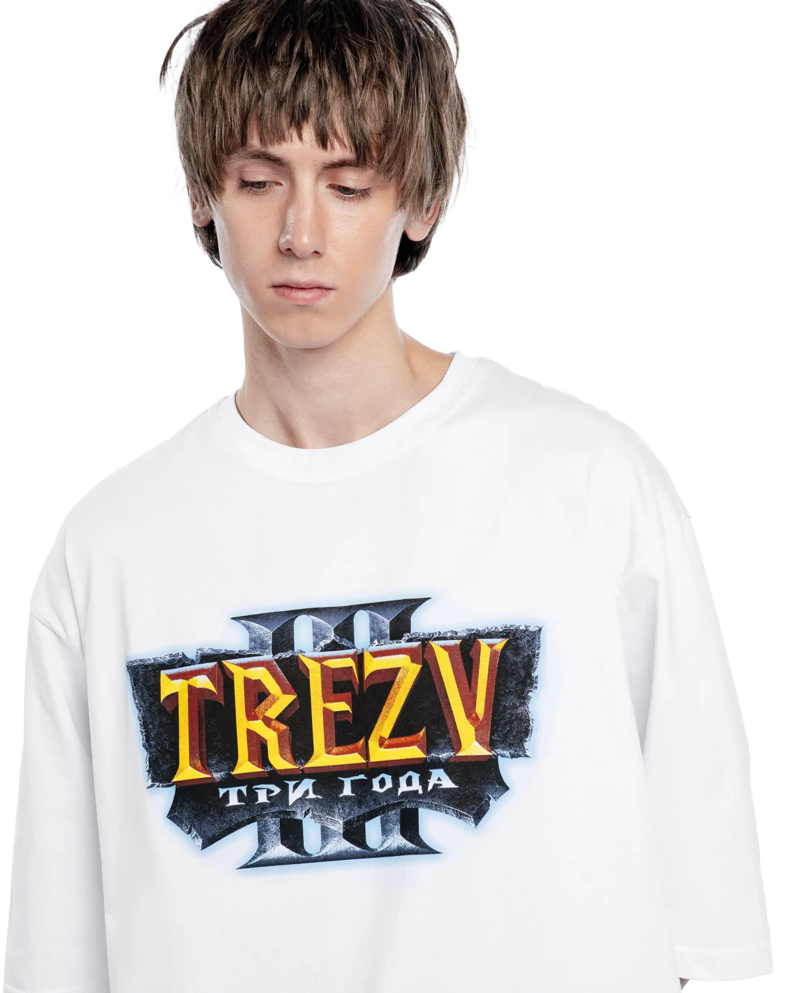 Футболка TREZV REFORGED white  Футболка TREZV REFORGED white